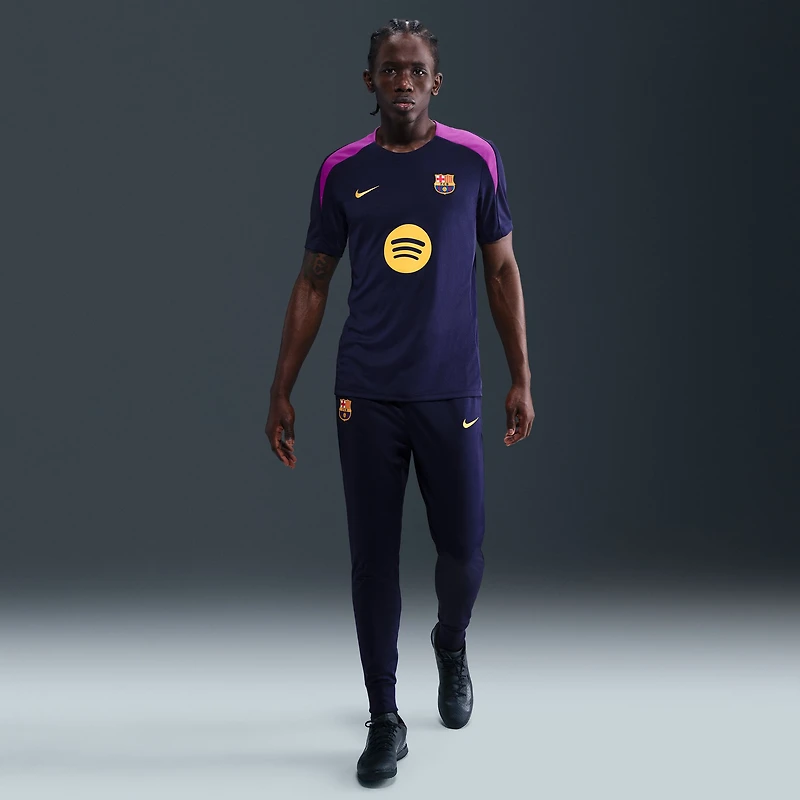 Pantalon de survêtement Nike violet FC Barcelone 2025/26 Strike Performance pour homme