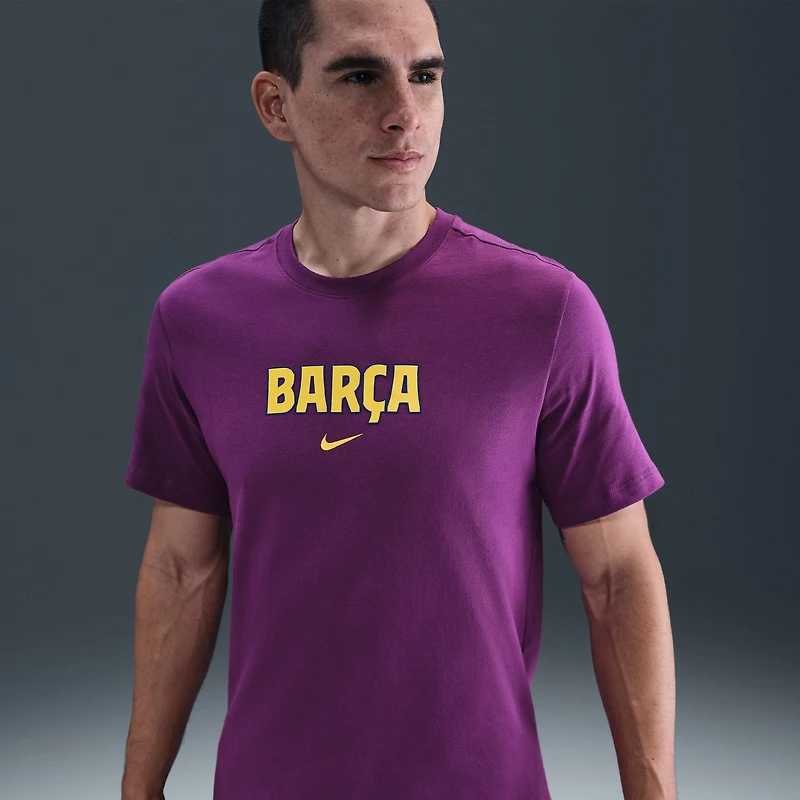 T-shirt Nike violet Barcelone 2025/26 pour homme