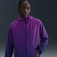 Men's Nike  Purple Barcelona AWF Woven Full-Zip Jacket