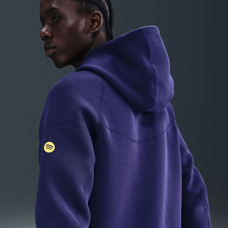 Men's Nike Purple Barcelona Tech Fleece Full-Zip Hoodie Jacket