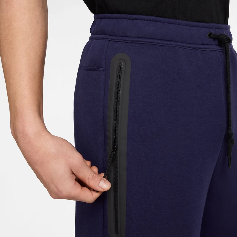 Men's Nike  Purple Barcelona Tech Fleece Shorts