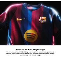 Men's Nike  Red Barcelona 2026/27 Home Match Authentic Patch Jersey