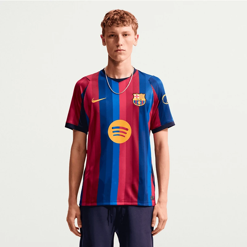 Men's Nike  Red Barcelona 2026/27 Home Stadium Replica Jersey