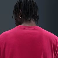 T-shirt Nike rouge avec écusson du FC Barcelone pour homme