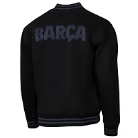 Pull universitaire en polaire noir Sport Design Sweden FC Free Kick pour homme