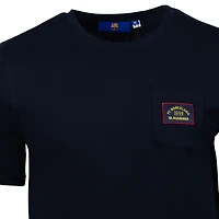 T-shirt décontracté d'après-match pour homme, motif Sport Design Sweden Navy, Barcelone