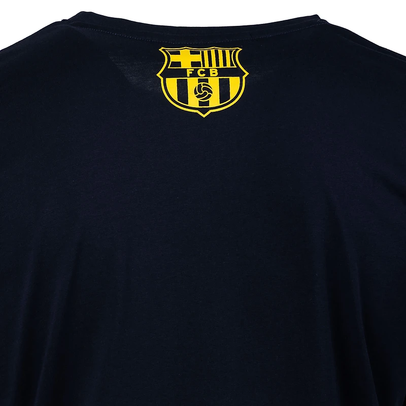 T-shirt décontracté d'après-match pour homme, motif Sport Design Sweden Navy, Barcelone