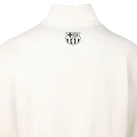 Veste polaire blanche à fermeture éclair quart de tour pour homme Sport Design Sweden Barcelona