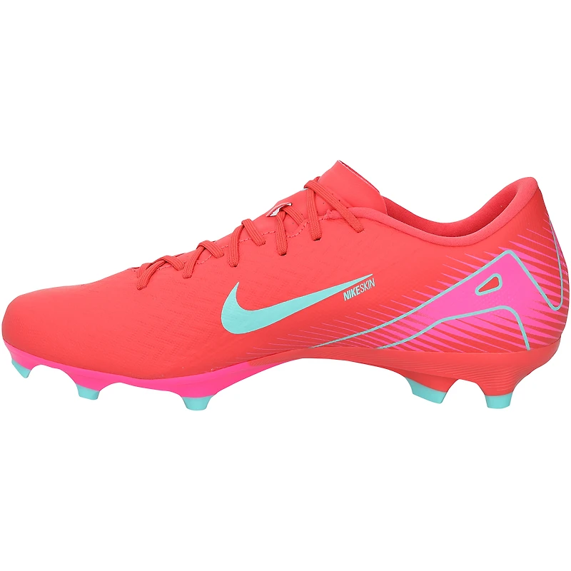 Patrick Kluivert Barcelona Autographed Pink/Teal Nike Mercurial Soccer Cleat