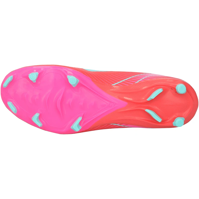 Patrick Kluivert Barcelona Autographed Pink/Teal Nike Mercurial Soccer Cleat