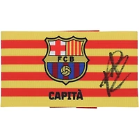 Brassard de capitaine autographié par Pedri Barcelone