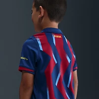 Preschool Nike  Blue/Red Barcelona 2025/26 Fourth Stadium Kit Set