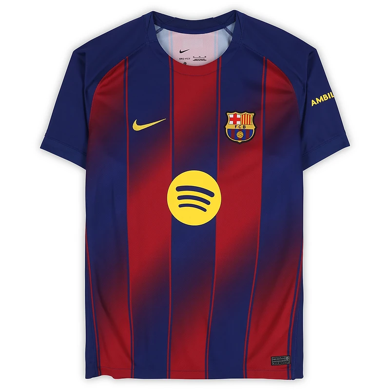 Romário Barcelona Autographed Red/Blue Nike Modern Home Jersey