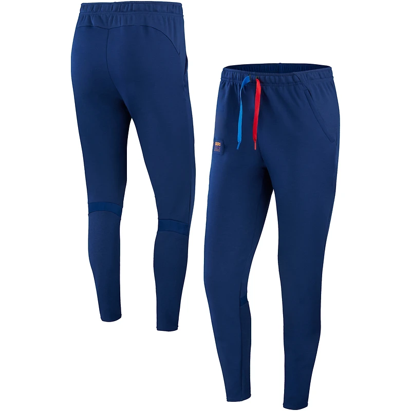 Pantalon de voyage Nike Barcelone bleu pour femmes
