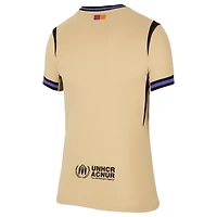 Maillot Nike Gold Barcelona 2025/26 Extérieur Stadium Replica pour Femme