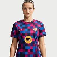 Women's Nike  Red Barcelona 2026/27 Home Pre-Match Top