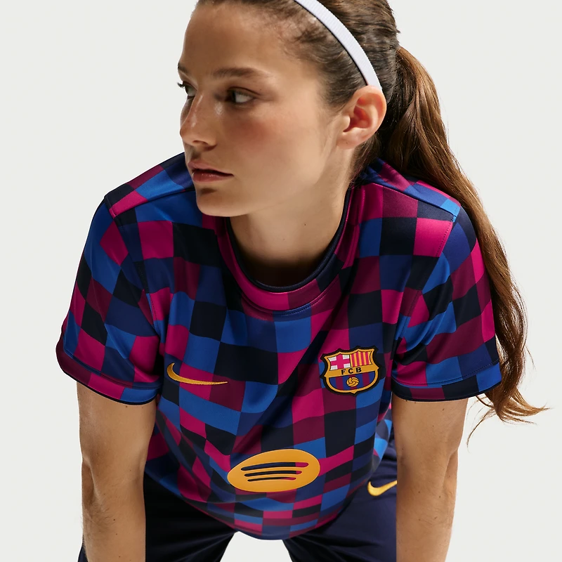 Maillot domicile Nike rouge FC Barcelone 2026/27 pour femme