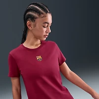 Women's Nike Red Barcelona Crest T-Shirt