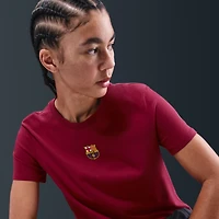 Women's Nike Red Barcelona Crest T-Shirt