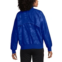 Veste Nike Royal Barcelona 2024/25 Third Strike Anthem Performance entièrement zippée pour femme