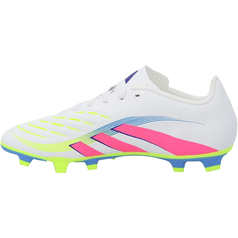 Xavi Barcelona Autographed White/Pink adidas Predator Soccer Cleat