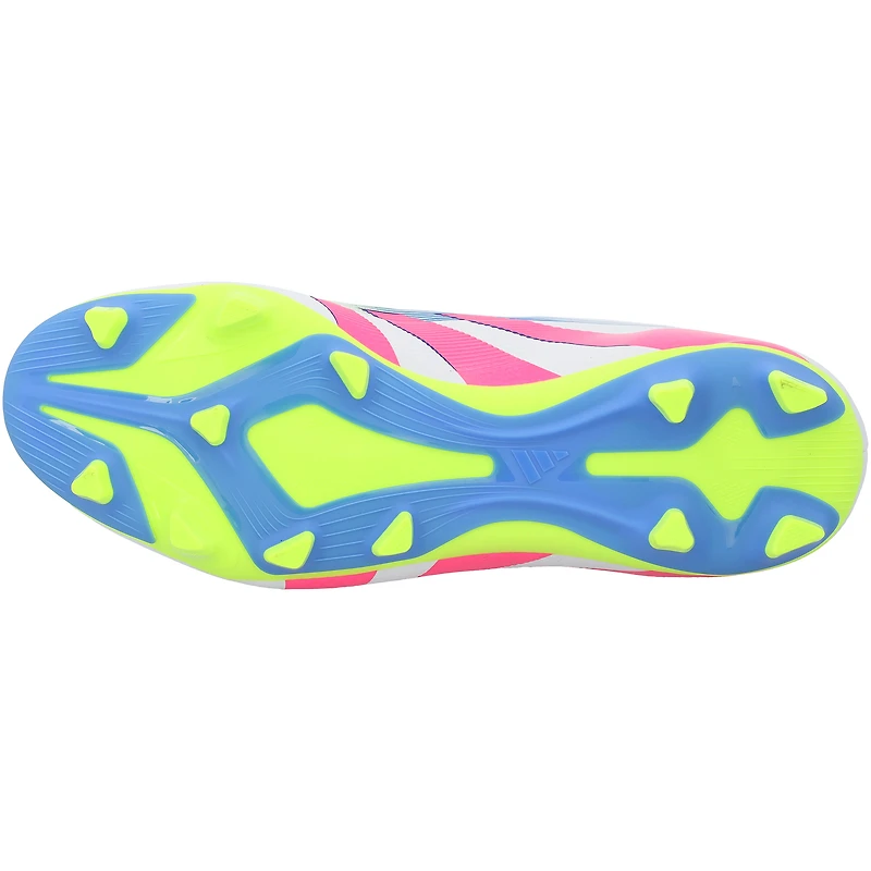 Xavi Barcelona Autographed White/Pink adidas Predator Soccer Cleat