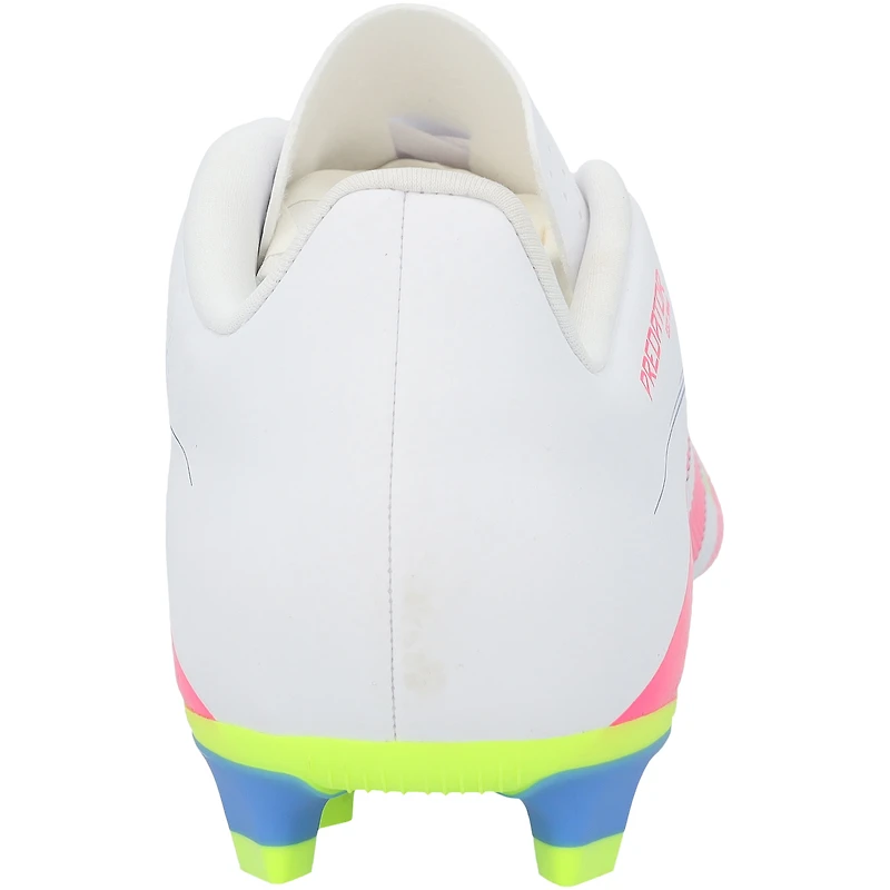 Xavi Barcelona Autographed White/Pink adidas Predator Soccer Cleat