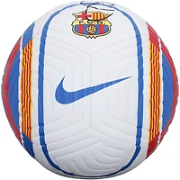 Xavi Barcelona Autographed White, Blue & Red Soccer Ball