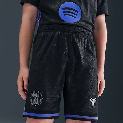 Short Nike noir Dri-FIT Stadium Barcelone 2025/26 pour enfant