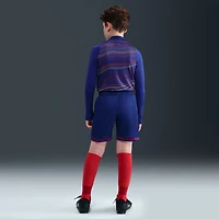 Youth Nike Blue Barcelona 2025/26 Dri-FIT Stadium Shorts