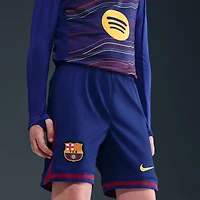 Youth Nike Blue Barcelona 2025/26 Dri-FIT Stadium Shorts