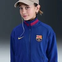 Youth Nike Blue Barcelona 2025/26 Home Academy Pro Anthem Dri-FIT Full-Zip Jacket