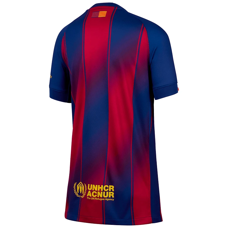 Maillot Nike bleu domicile Barcelone 2025/26 pour enfant