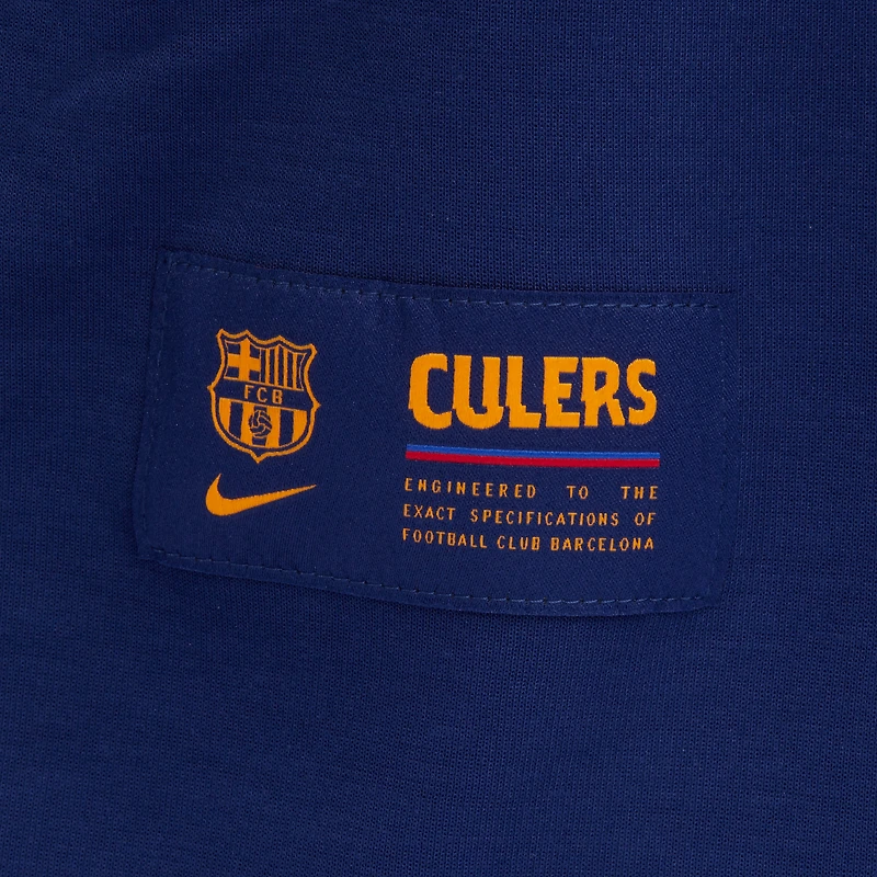 Youth Nike Blue Barcelona Travel Fleece Pants