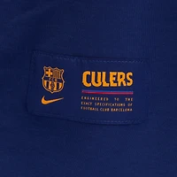 Youth Nike Blue Barcelona Travel Fleece Pants