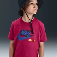 T-shirt Nike Grenat Barcelona Futura pour jeune