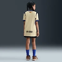 Youth Nike  Gold Barcelona 2025/26 Away Stadium Replica Jersey