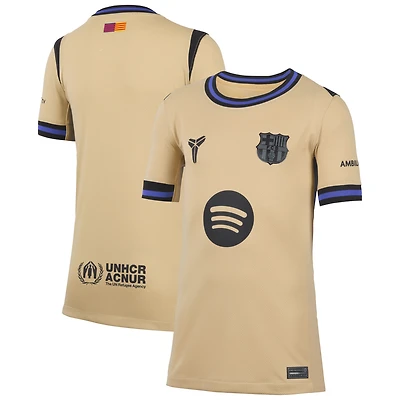 Youth Nike  Gold Barcelona 2025/26 Away Stadium Replica Jersey