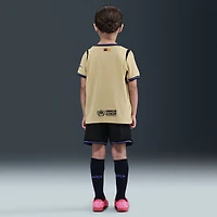 Ensemble Nike Gold Barcelona 2025/26 Stadium pour jeunes