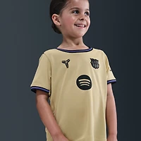 Ensemble Nike Gold Barcelona 2025/26 Stadium pour jeunes