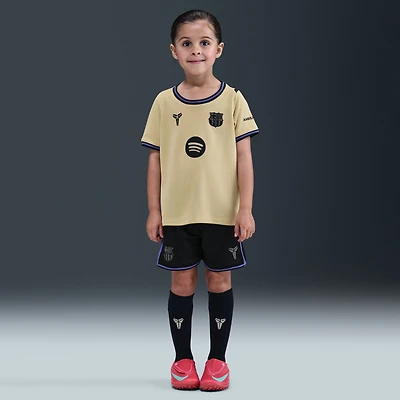 Ensemble Nike Gold Barcelona 2025/26 Stadium pour jeunes