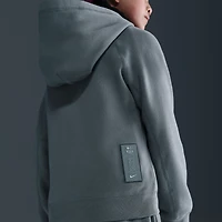 Sweat à capuche raglan Nike Air Barcelone gris pour enfant