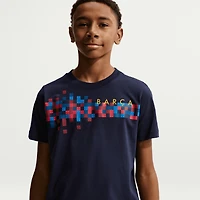 Youth Nike Navy Barcelona Barca T-Shirt
