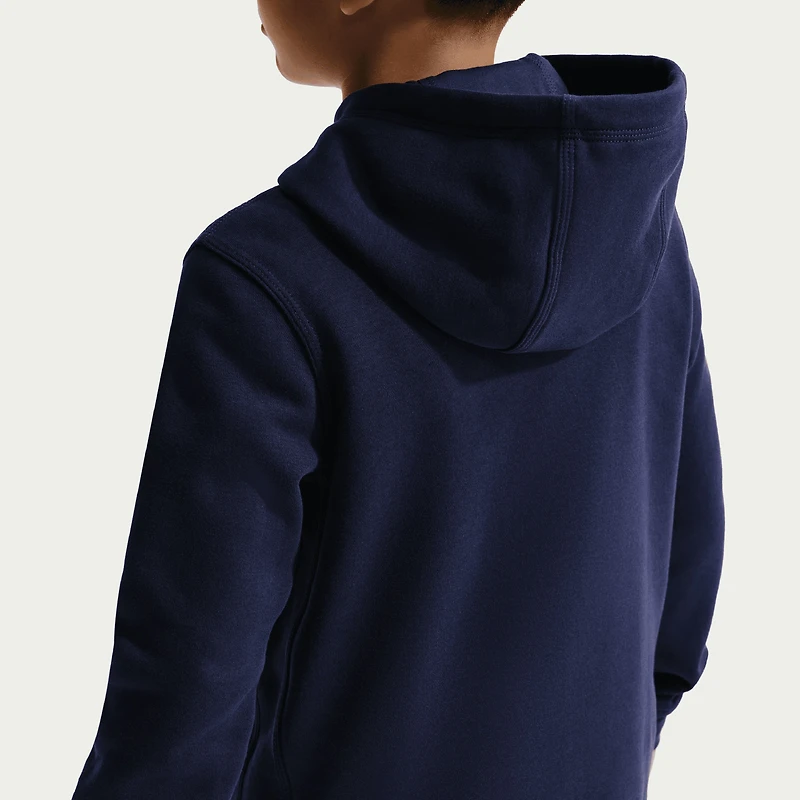 Youth Nike Navy Barcelona Club Hoodie