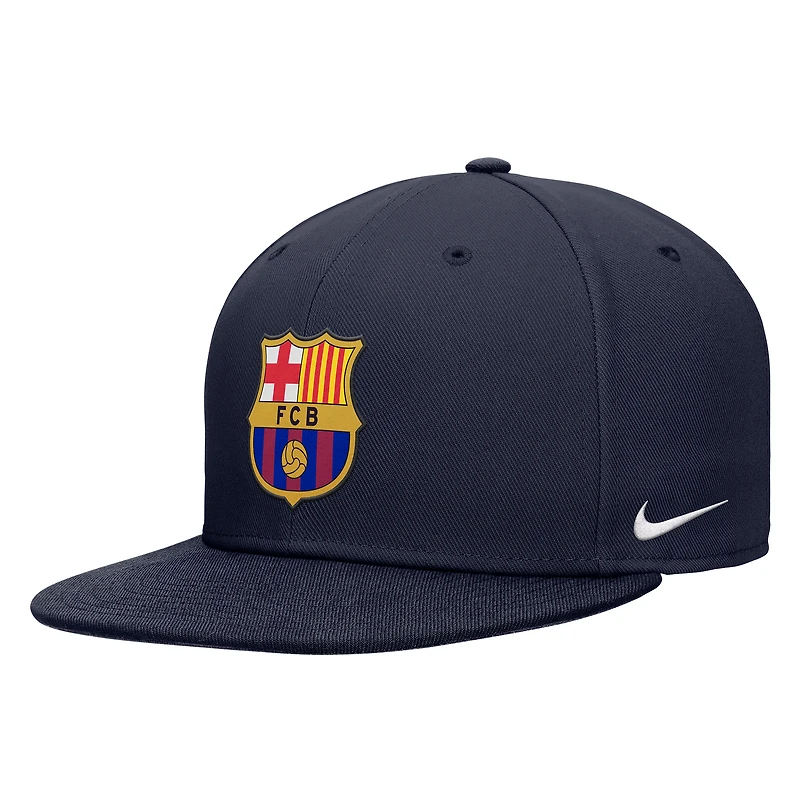 Youth Nike Navy Barcelona Pro Dri-FIT Snapback Hat
