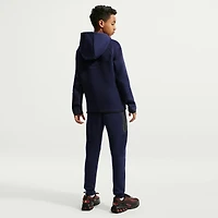Youth Nike Navy Barcelona Tech Fleece Raglan Full-Zip Hoodie