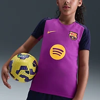 Youth Nike  Purple Barcelona 2025/26 Strike Performance Top