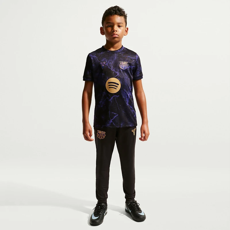 Youth Nike Royal Barcelona 2026/27 Dri-FIT Pre-Match Top