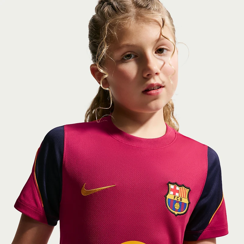 Youth Nike  Red Barcelona 2026/27 Dri-FIT Strike Top