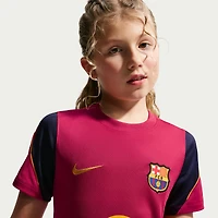 Youth Nike  Red Barcelona 2026/27 Dri-FIT Strike Top